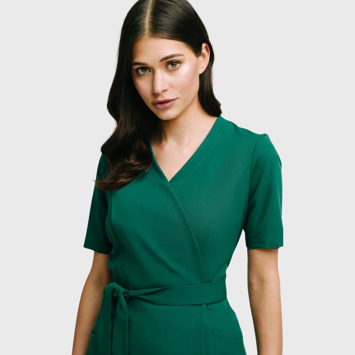 Women's Stylish Waist Adjustable Scrub Top