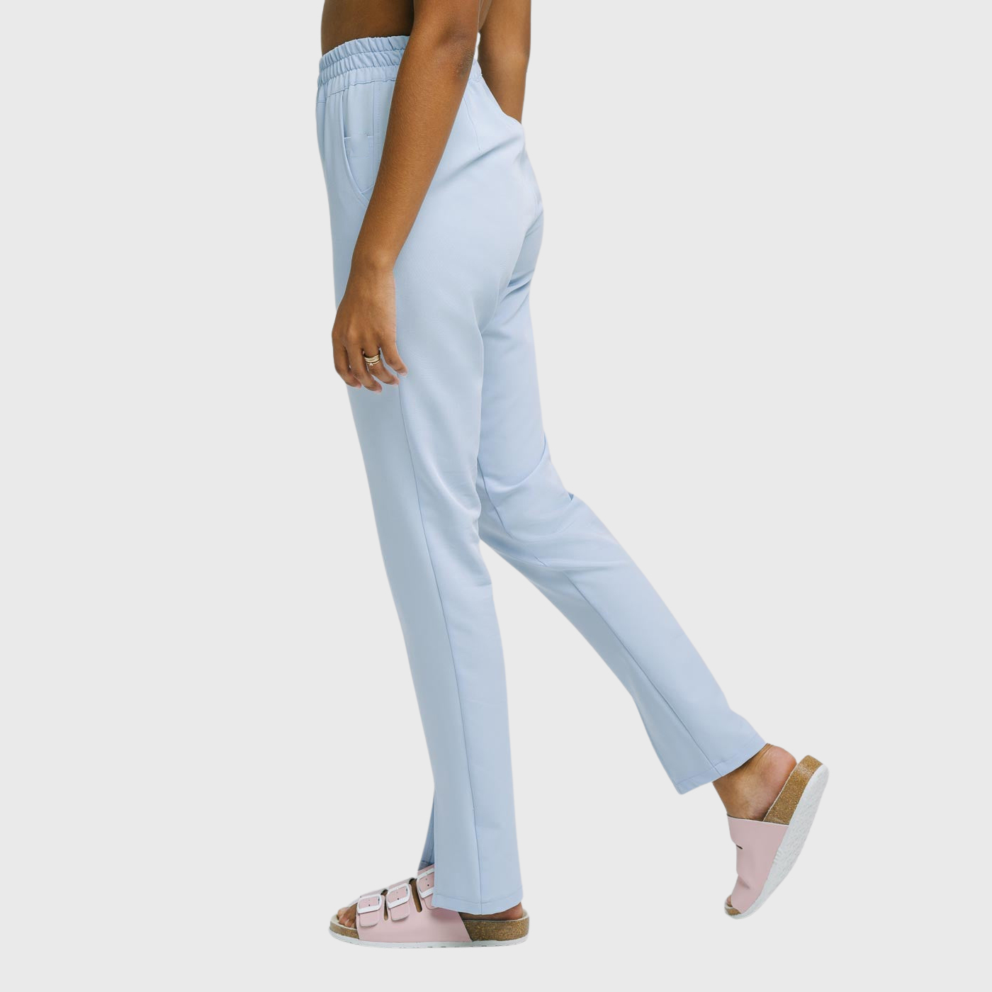 Women's Comfortable High Waist Split Scrub Pants