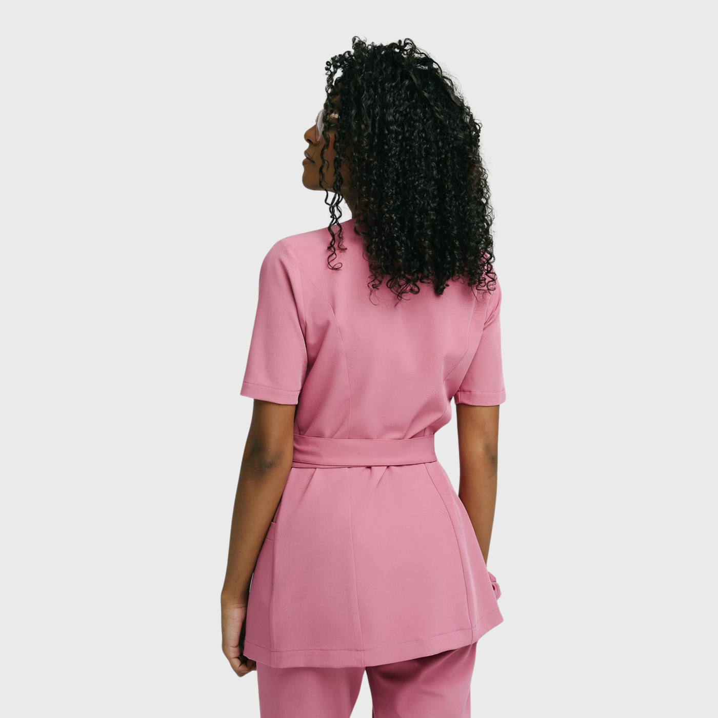 Women's Stylish Waist Adjustable Scrub Top