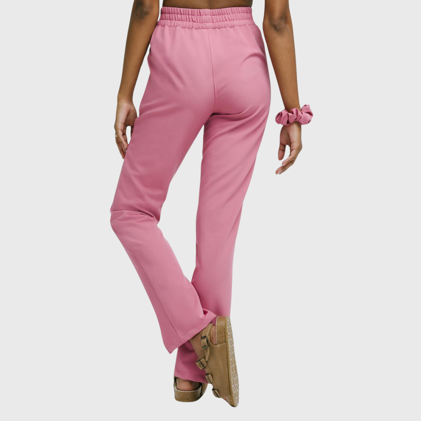 Women's Comfortable High Waist Split Scrub Pants