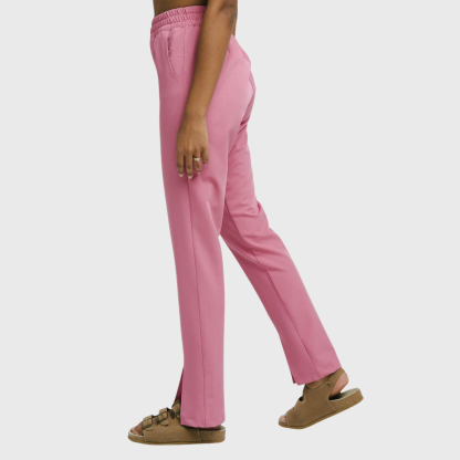 Women's Comfortable High Waist Split Scrub Pants