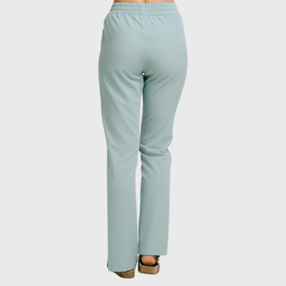 Women's Comfortable High Waist Split Scrub Pants