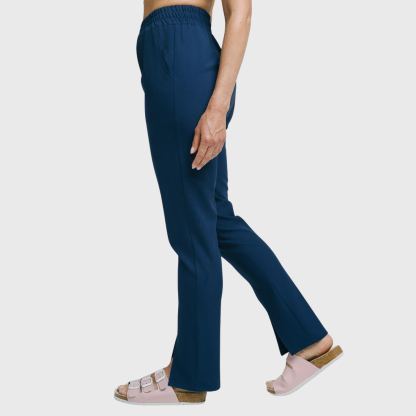 Women's Comfortable High Waist Split Scrub Pants