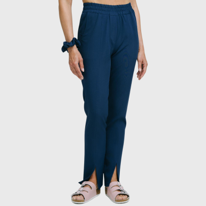 Women's Comfortable High Waist Split Scrub Pants