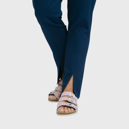 Women's Comfortable High Waist Split Scrub Pants