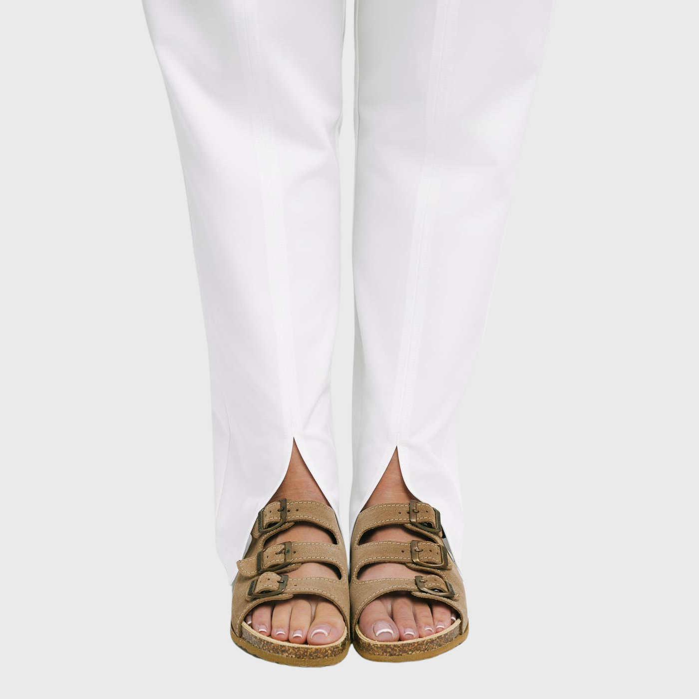 Women's Comfortable High Waist Split Scrub Pants