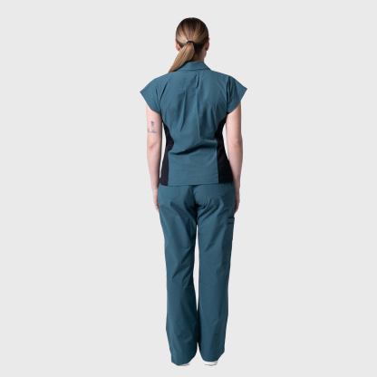 Women's Five Pockets Straight Leg Scrub Pants