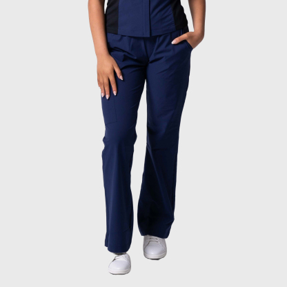 Women's Five Pockets Straight Leg Scrub Pants