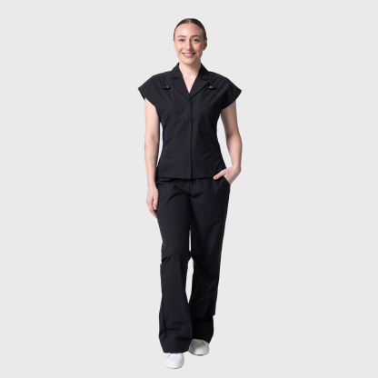 Women's Five Pockets Straight Leg Scrub Pants