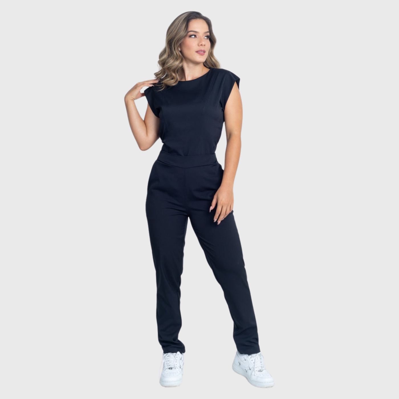 Women's Slim Fit Straight Leg Bow Pockets Scrub Pants™