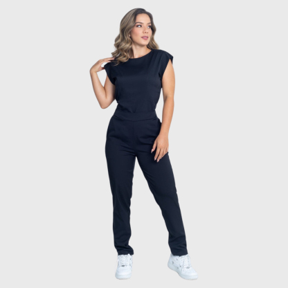Women's Slim Fit Straight Leg Bow Pockets Scrub Pants™