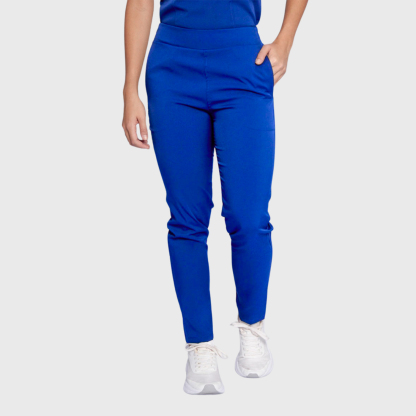 Women's Slim Fit Straight Leg Bow Pockets Scrub Pants™