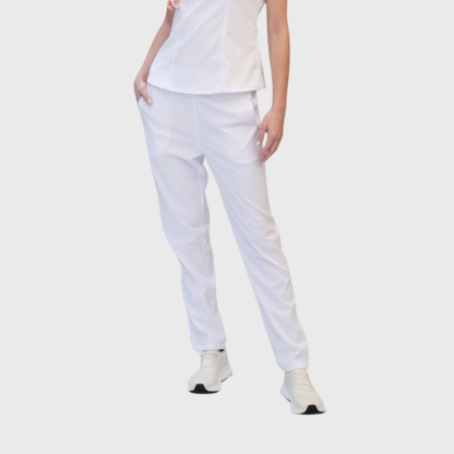 Women's Slim Fit Straight Leg Bow Pockets Scrub Pants™