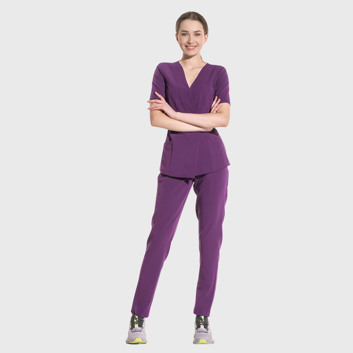Women's Slim Fashion Scrub Pants