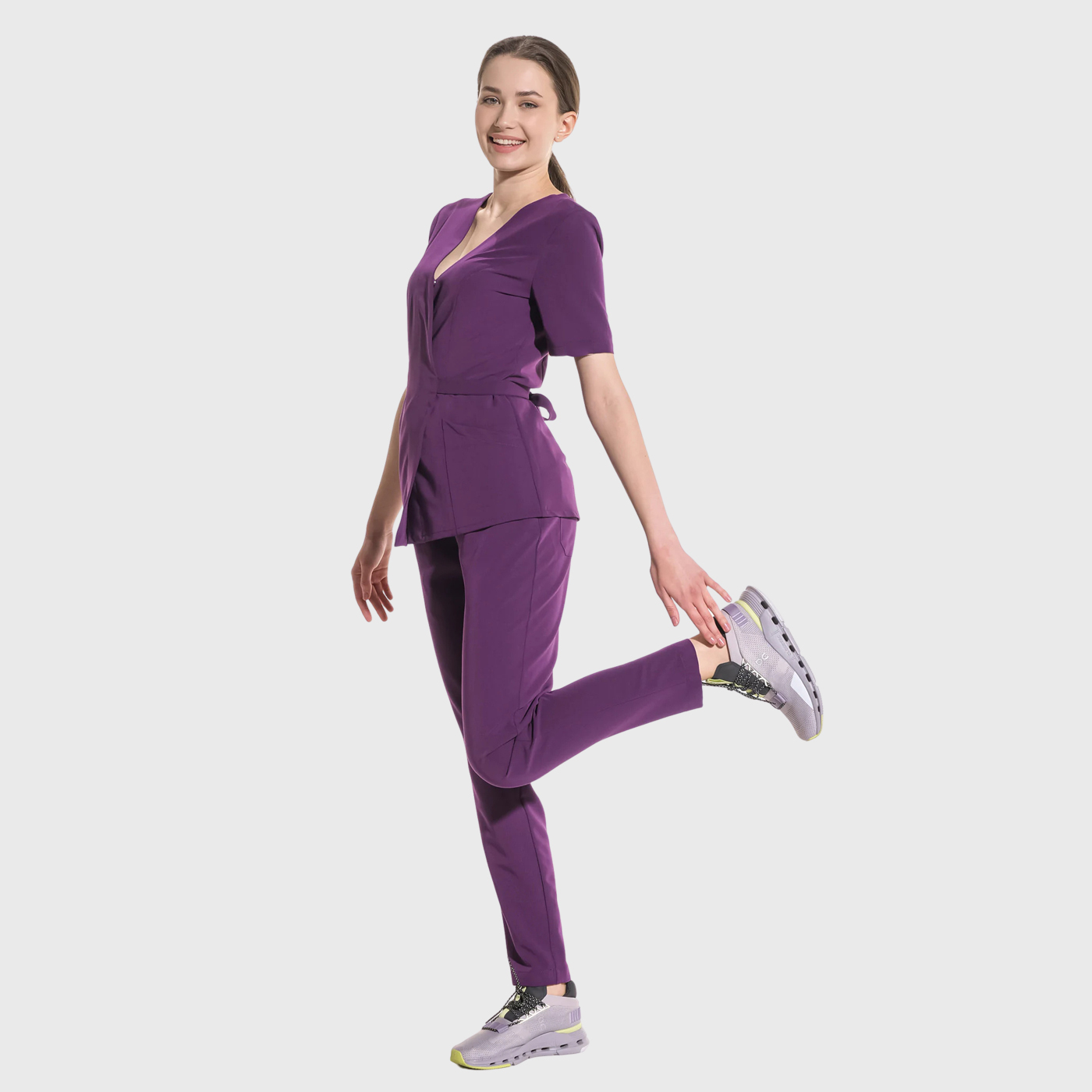 Women's Slim Fashion Scrub Pants