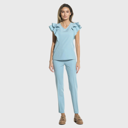Women's Business Casual Tapered Nursing Scrub Pants