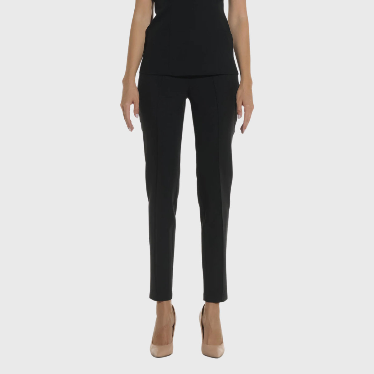 Women's Business Casual Tapered Nursing Scrub Pants