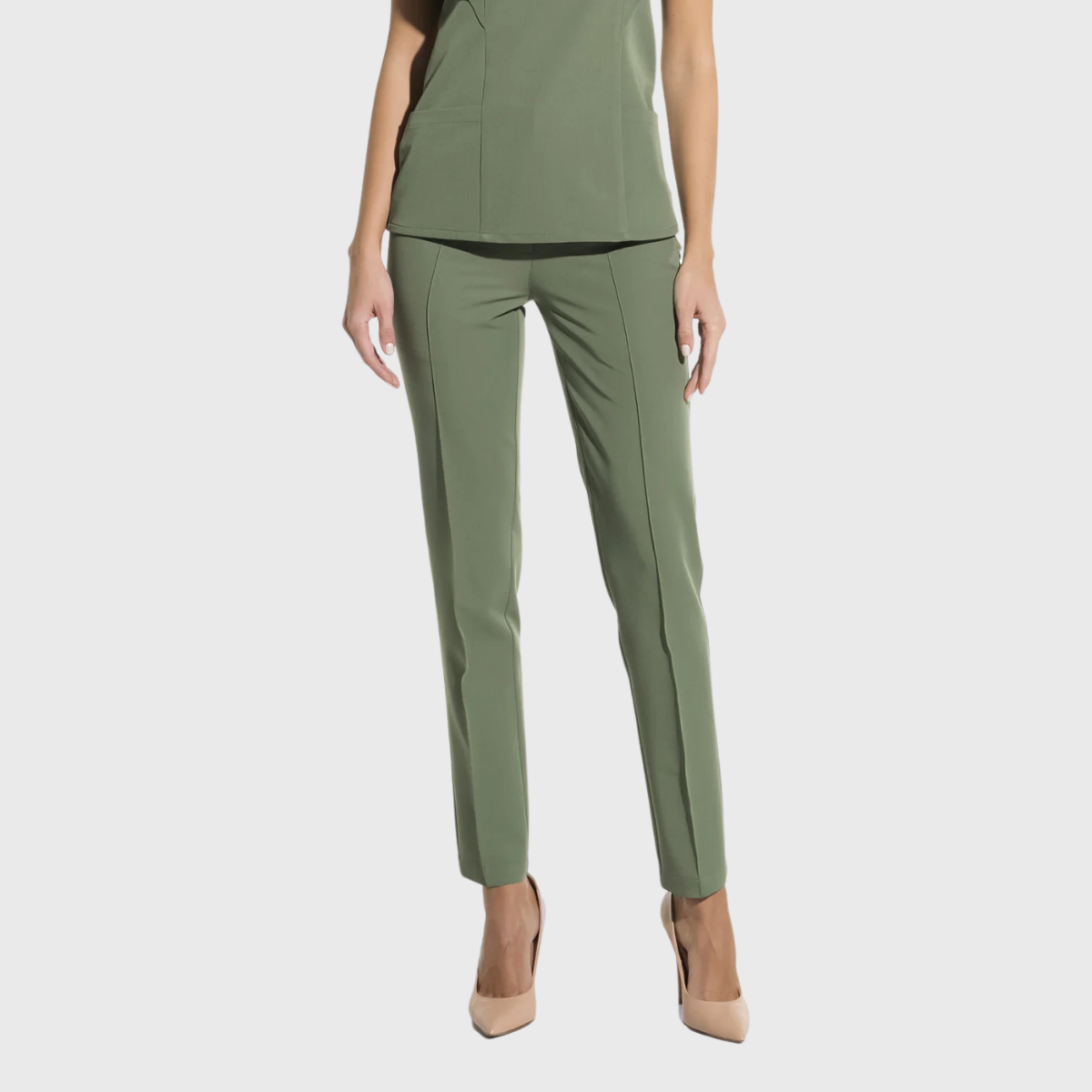 Clara Women's Business Casual Tapered Nursing Scrub Pants