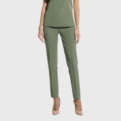 Women's Business Casual Tapered Nursing Scrub Pants