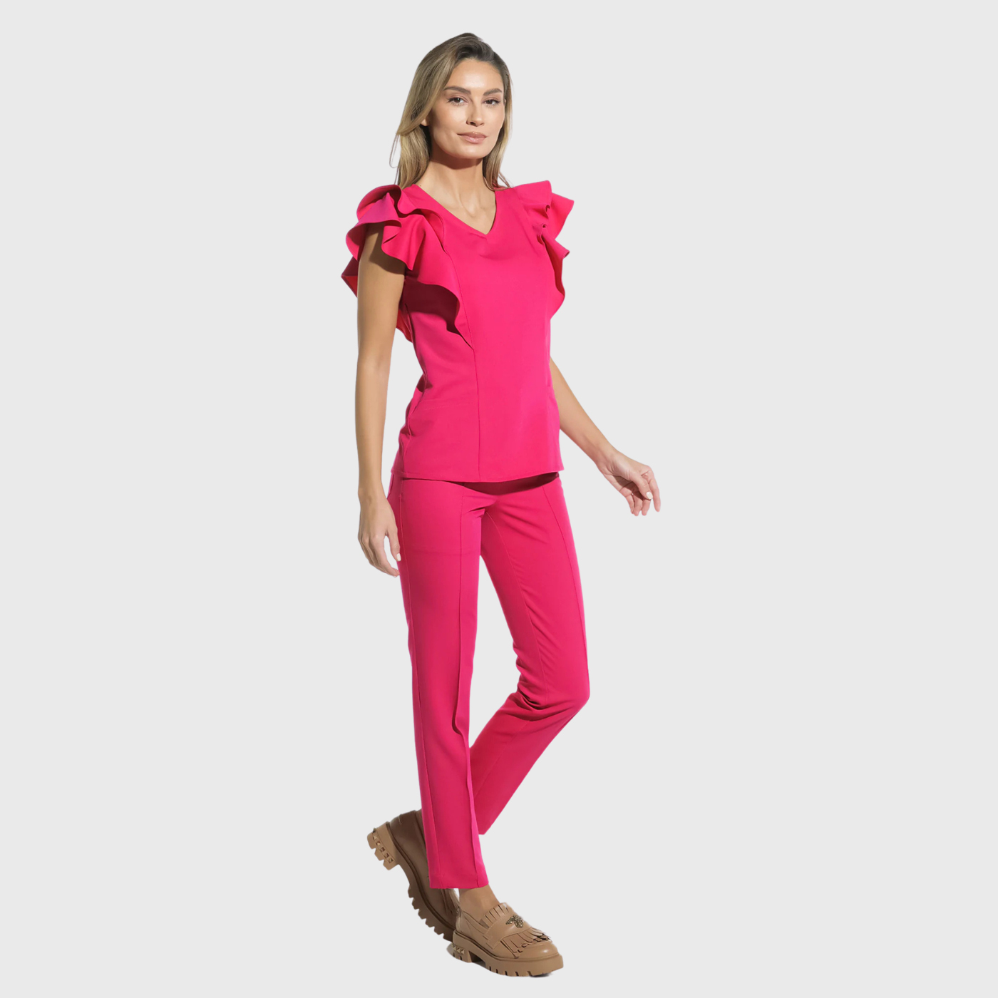 Women's Business Casual Tapered Nursing Scrub Pants