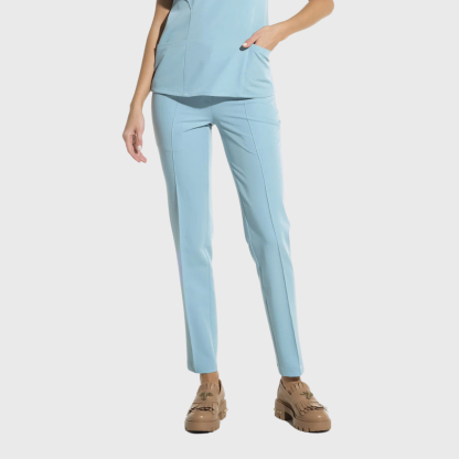 Women's Business Casual Tapered Nursing Scrub Pants