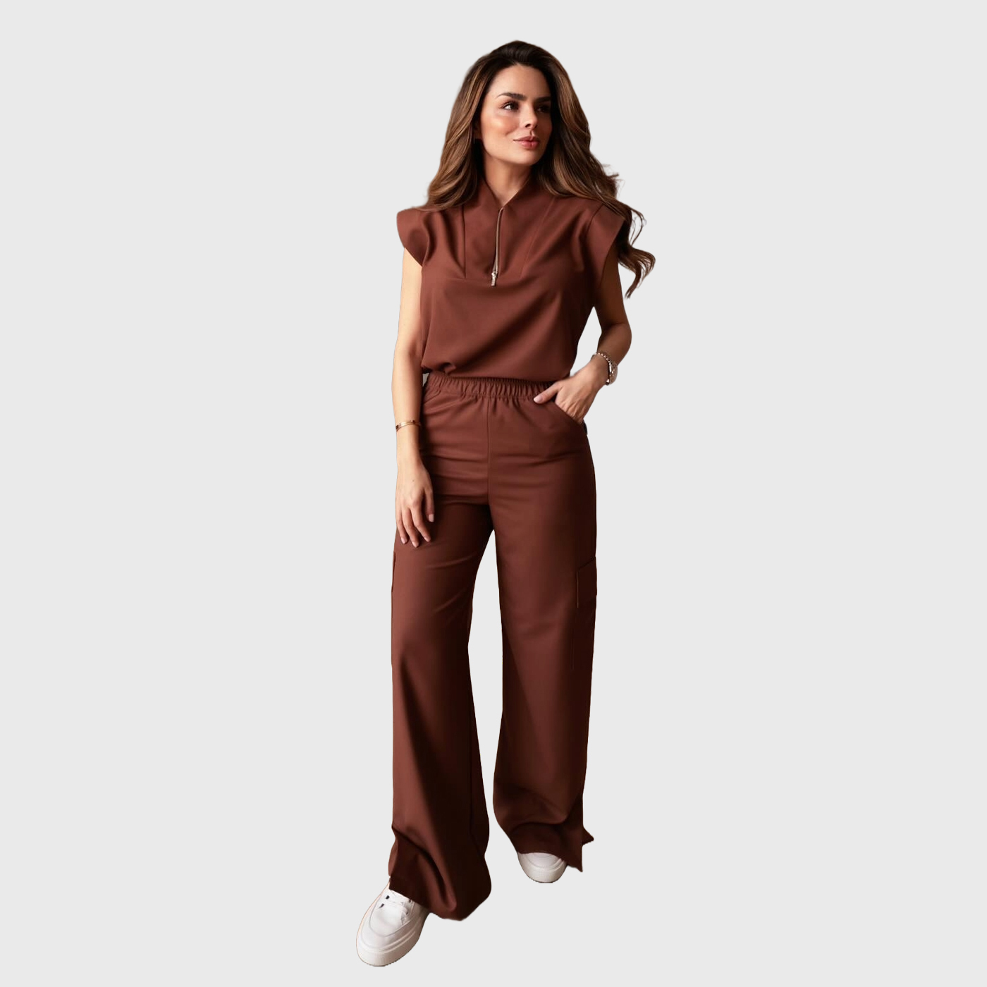 Women's Thin Waist Slim Fit Scrub Top™