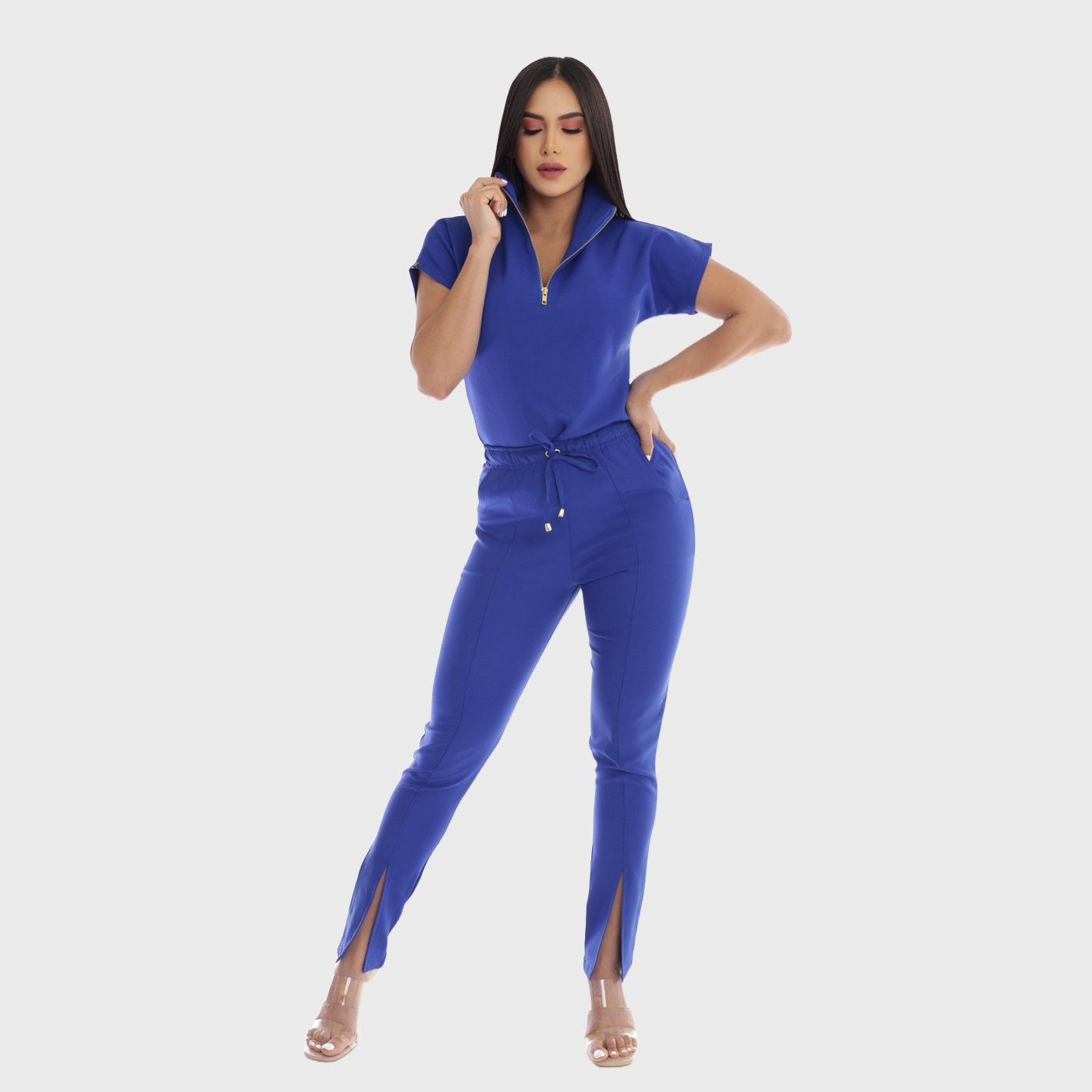 Women's Slim Slit Scrub Pants