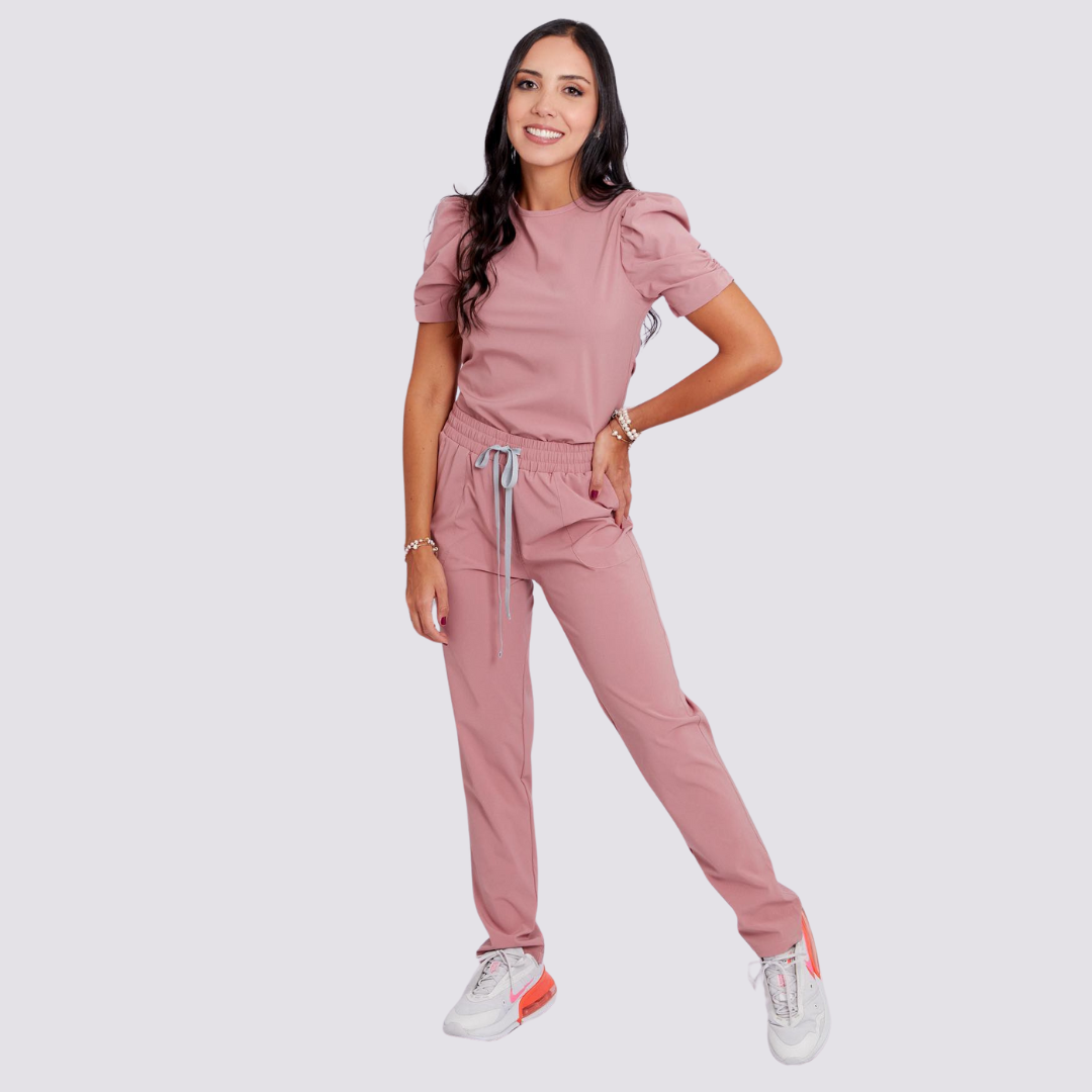 Women's Elastic Waist Cuffed Scrub Pant™
