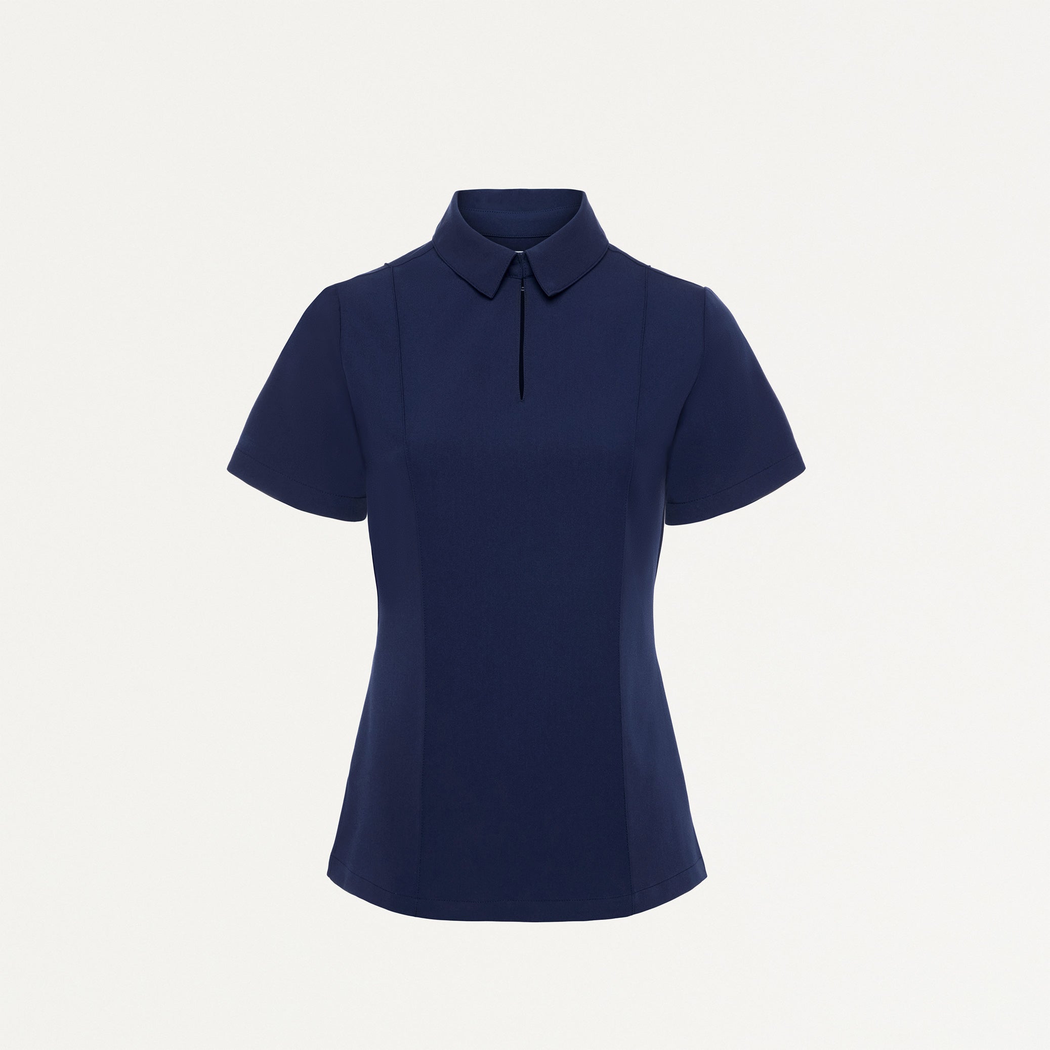 Women’s Slim Modern Polo Scrub Set JA01