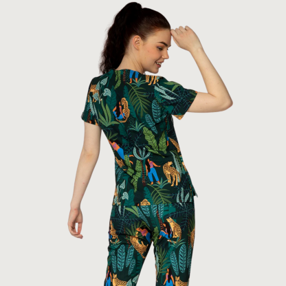 Women's Friends V-neck Scrub Top