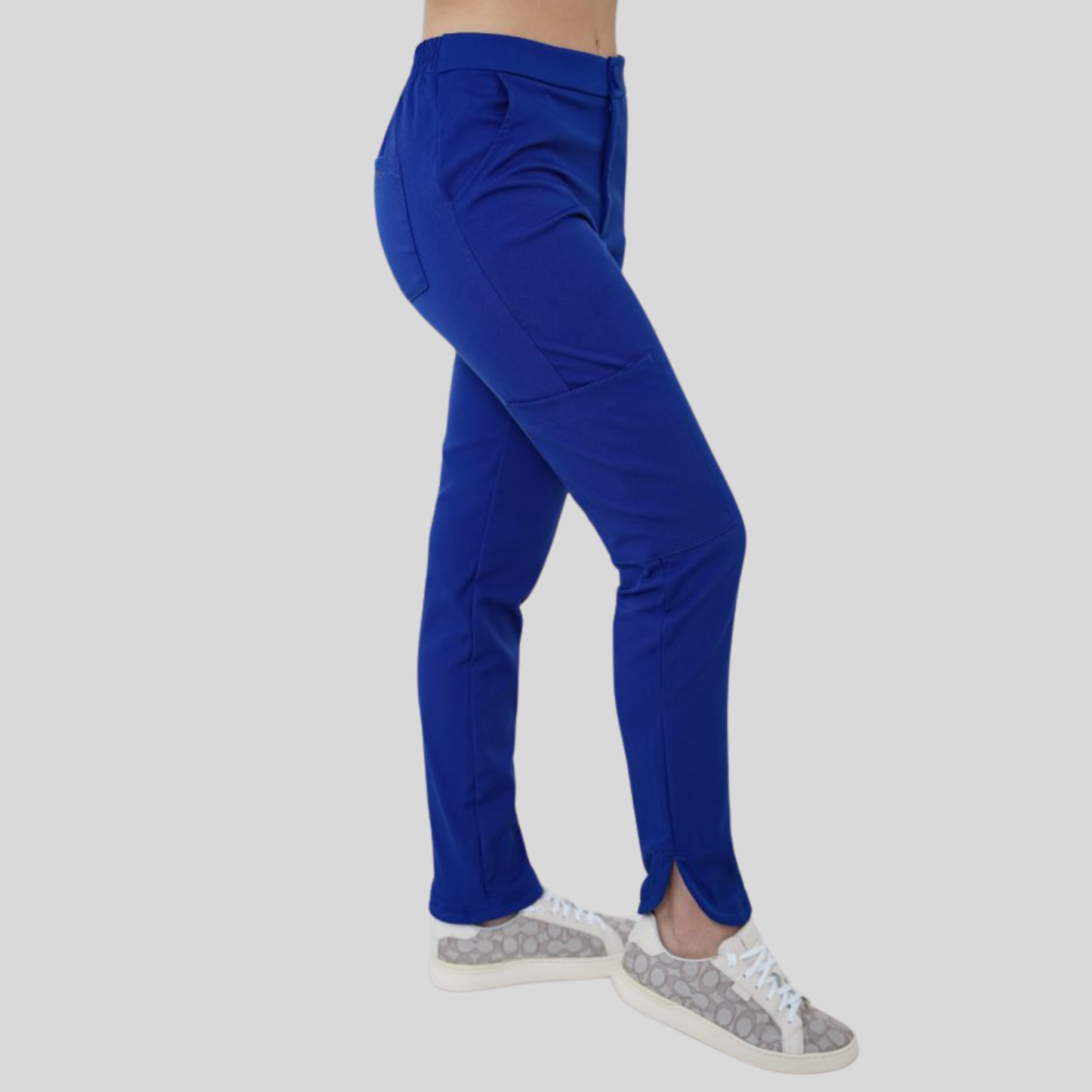 Women's Six Pockets Slit Hem Scrub Pant™