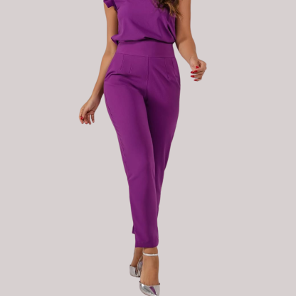 Women's Stretchy Slim Straight Scrub Pants