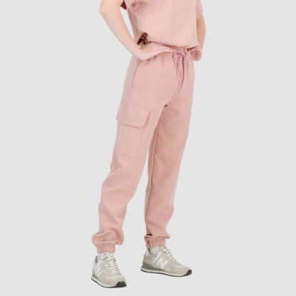 Casual and Comfortable Cuffed Scrub Pants For Nurse  