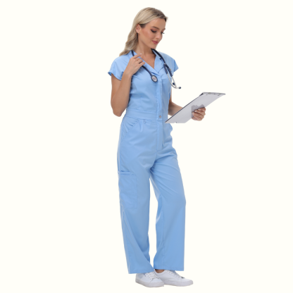 Women's Wide Leg Scrub Jumpsuit™