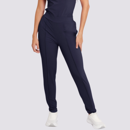 Women's High-waisted Plain Front Scrub Pant™