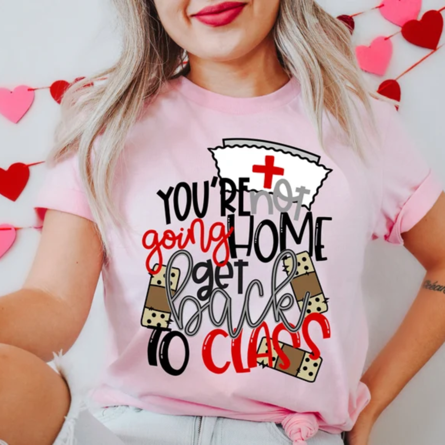 School Nurse Go Back to Class T-Shirt