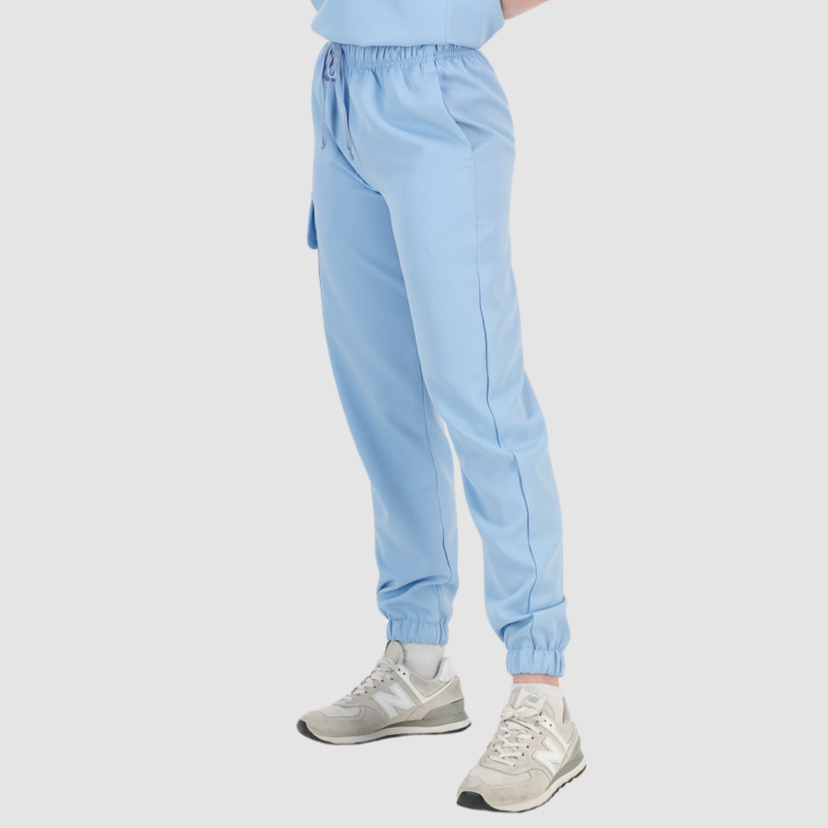 Casual and Comfortable Cuffed Scrub Pants For Nurse  