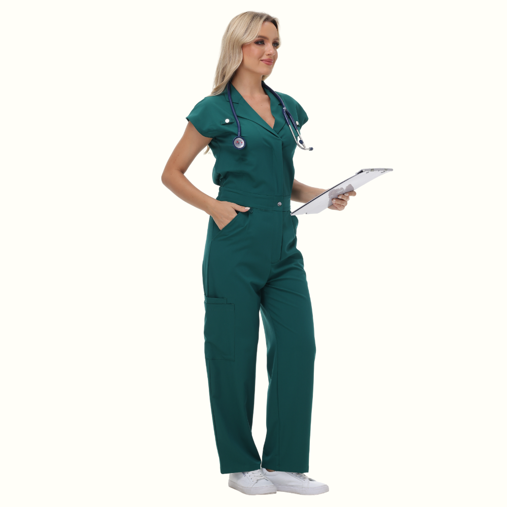 Women's Wide Leg Scrub Jumpsuit™