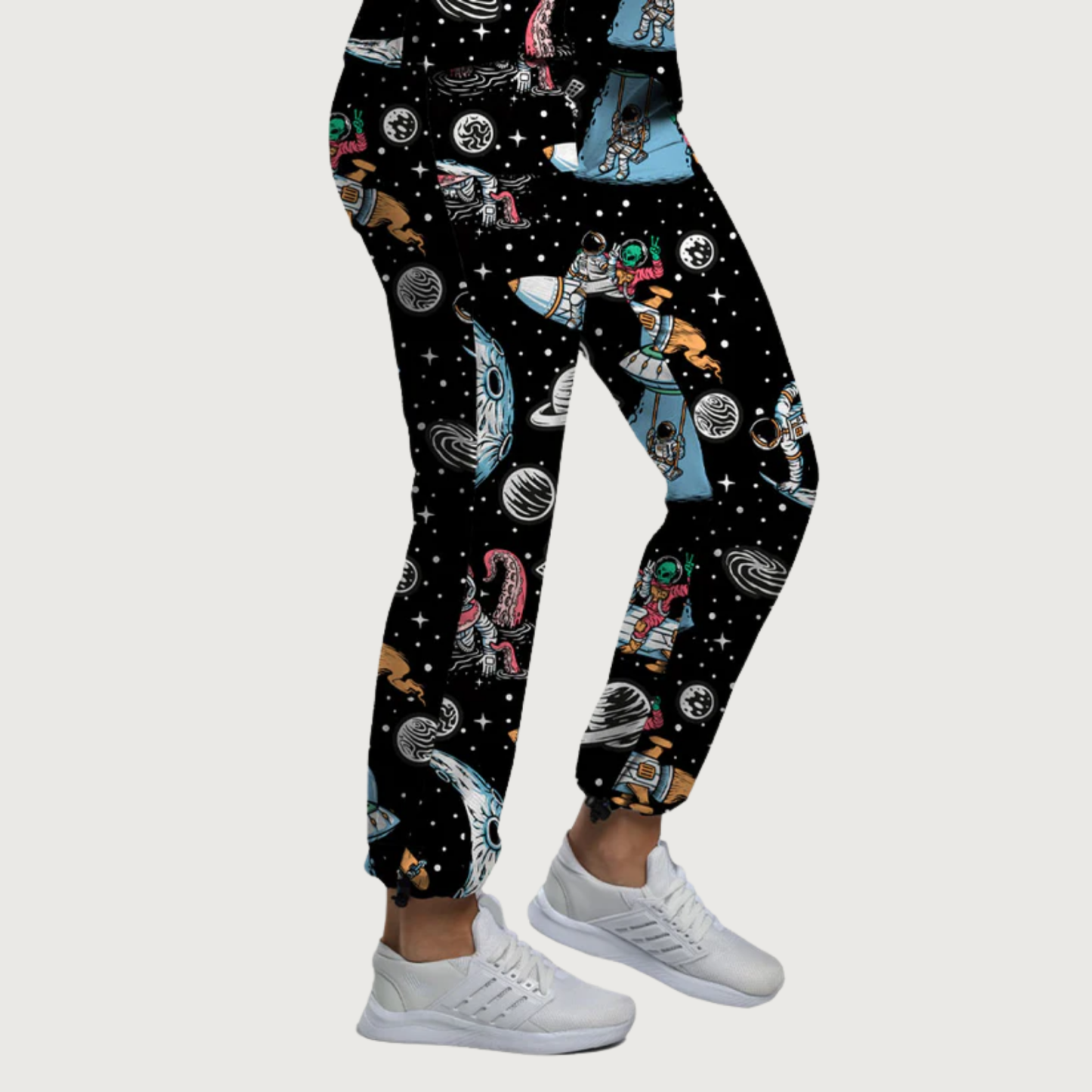 Women’s Intergalactic Cuffed Scrub Pants