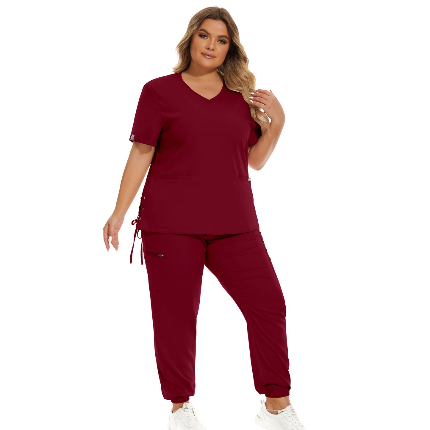 Alex Heart-neck Scrub Top (Clearance)