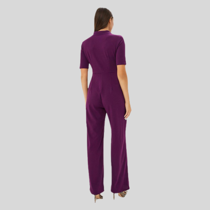 Professional and Fashionable Scrub Jumpsuit with Pockets for Female Nurse