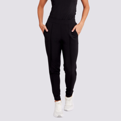 Women's High-waisted Plain Front Scrub Pant™