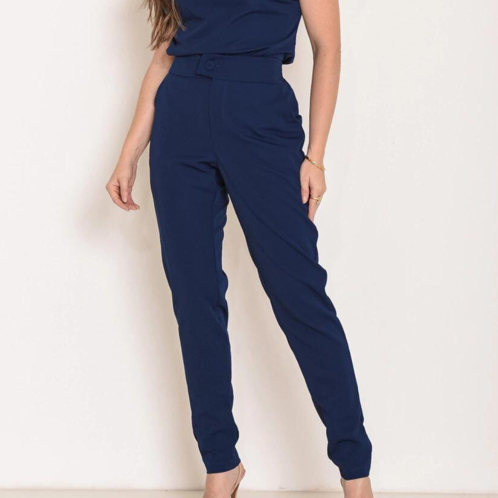 Women's Slim Fit Straight-cut Scrub Pant