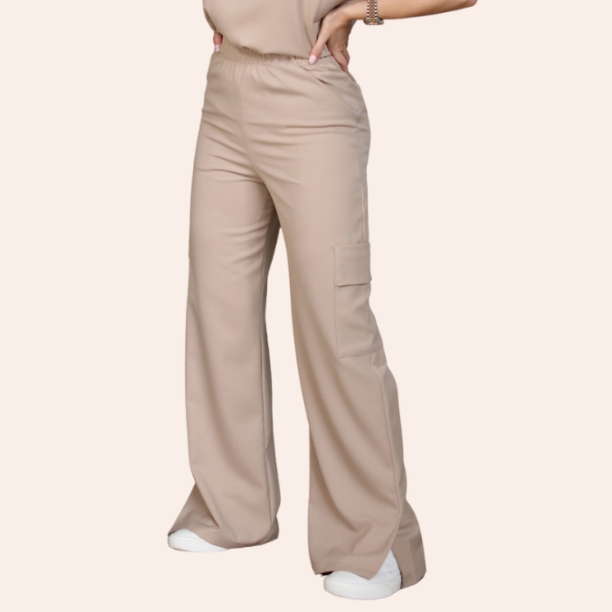 Women's Zip Collar Scrub Set CPWC1