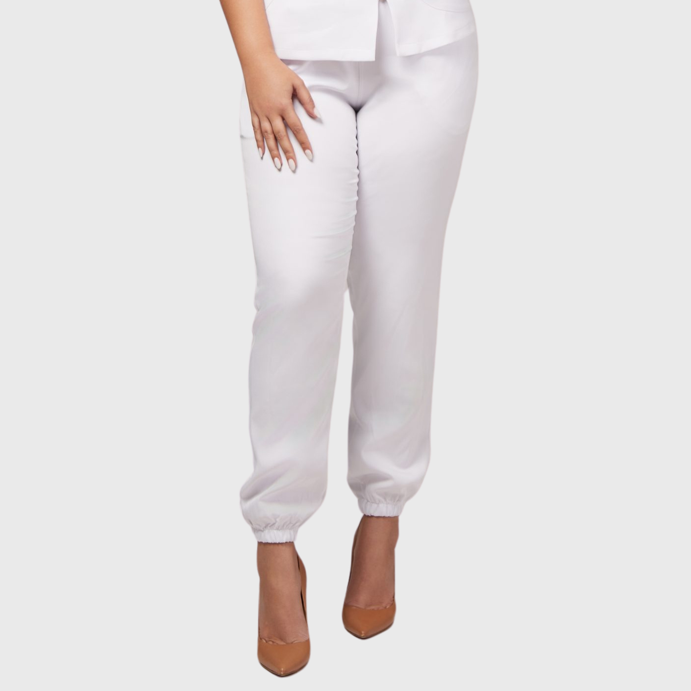 Women's Elastic Waist Scrub Pants