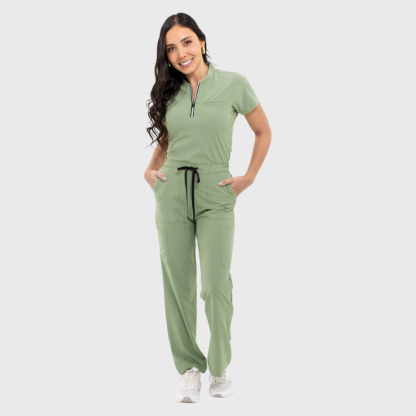 Women's Casual Drawstring Straight Scrub Pants™
