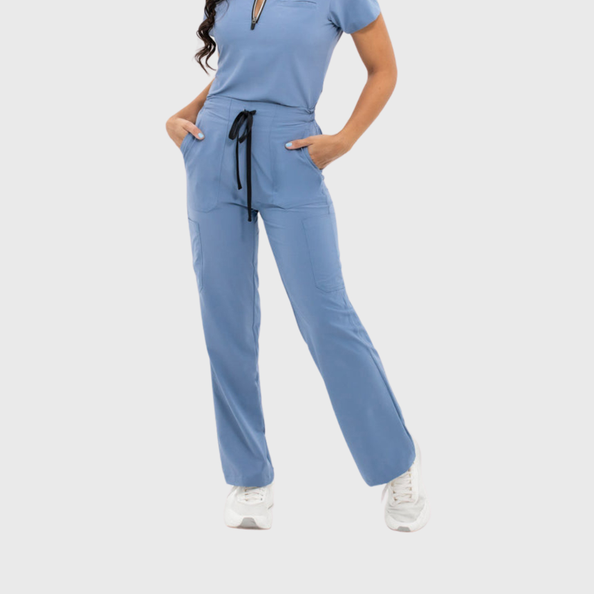 Women's Casual Drawstring Straight Scrub Pants™