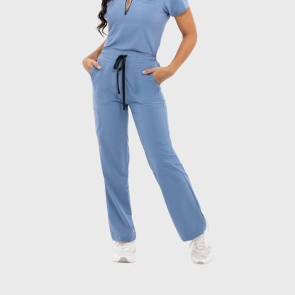 Women's Casual Drawstring Straight Scrub Pants™