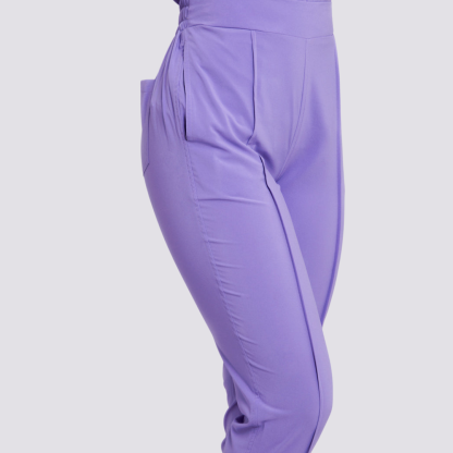 Women's High-waisted Plain Front Scrub Pant™