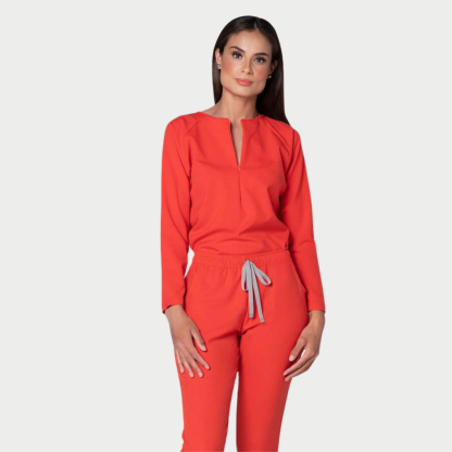 Women's Long-Sleeved Scrub Top™